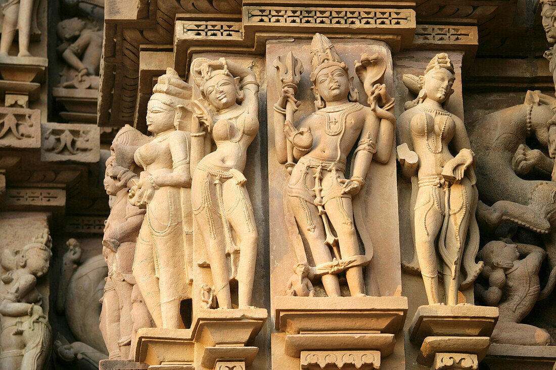 Khajuraho-Tempel Madya Pradesh Indien