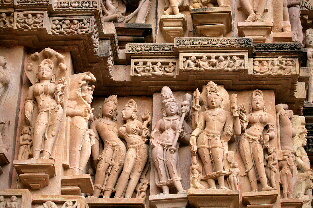 Khajuraho Tempel Madya Pradesh Indien