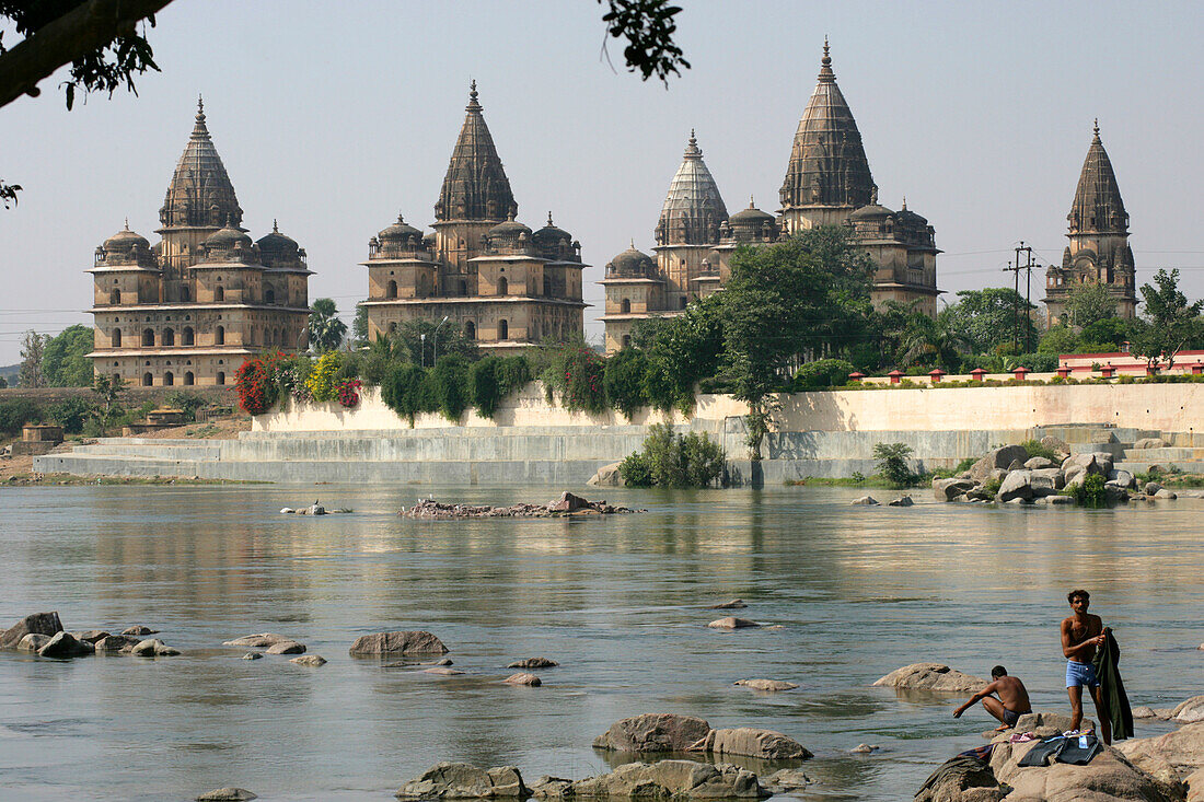 Hindu-Tempel bei Orcha Madhya Pradesh Indien
