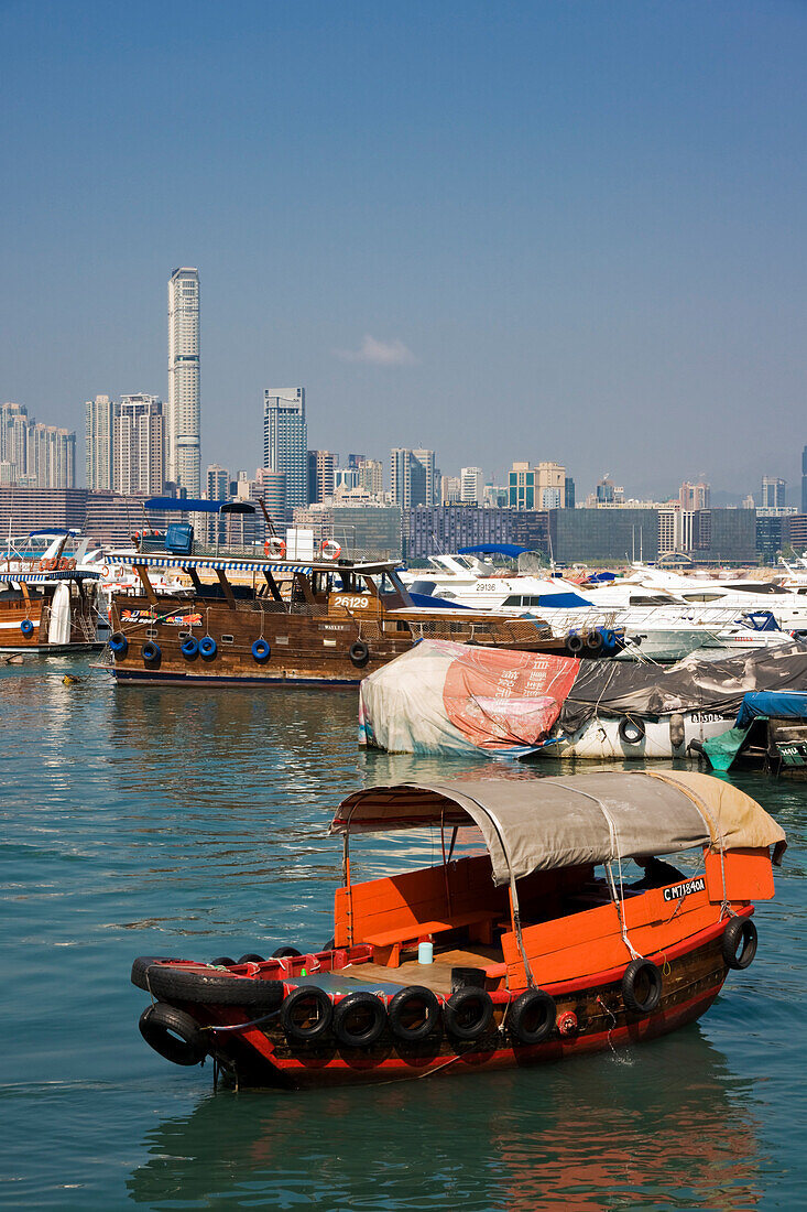 Asien, China, Hongkong, Causeway Bay Hafenviertel