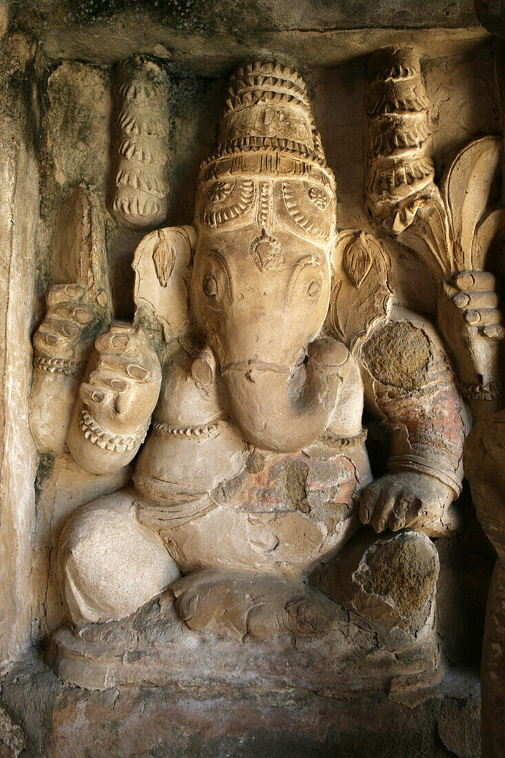 Indien, Tamil Nadu, Kailasnath-Siva-Tempel; Kanchipuram