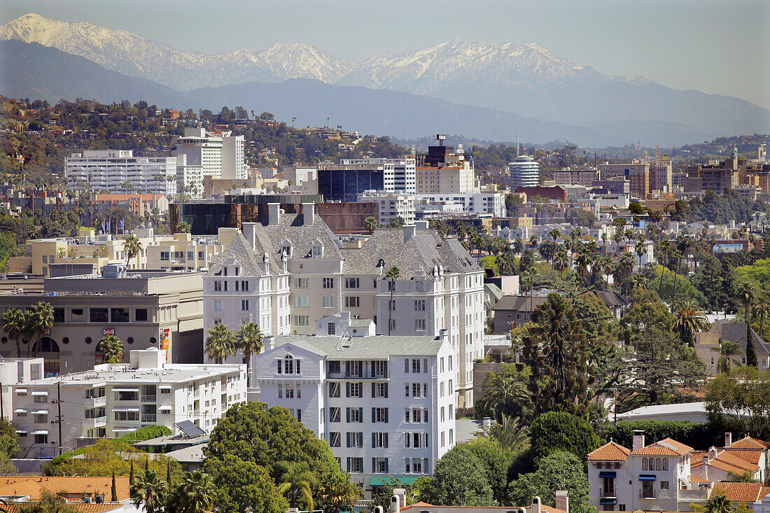 Usa, Los Angeles, Chateaux Marmont Hotel auf dem Sunset Boulevard; West Hollywood