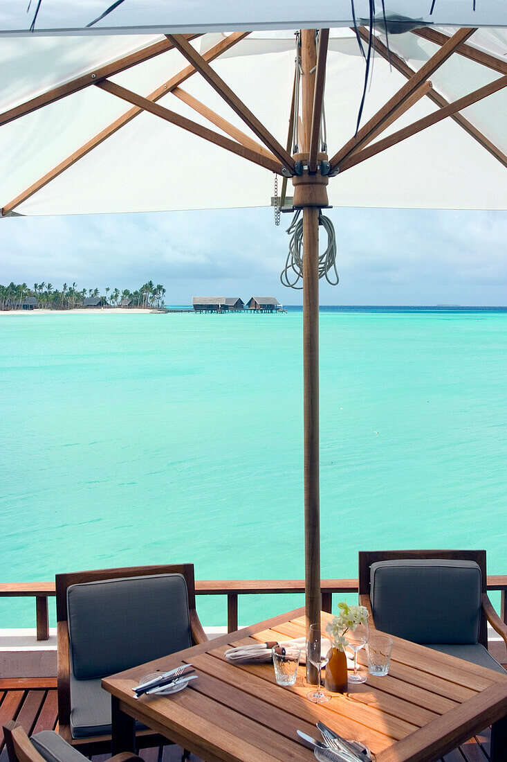 One & Only Reethi Rah Resort Malediven Reethi Restaurant und Bar