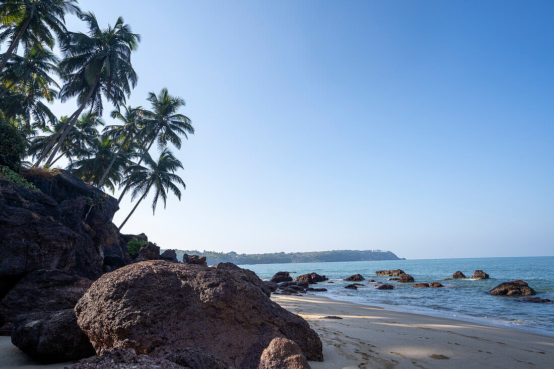 Cabo de Rama Strand am Cabo Serai in Süd-Goa; Cabo de Rama, Goa, Indien