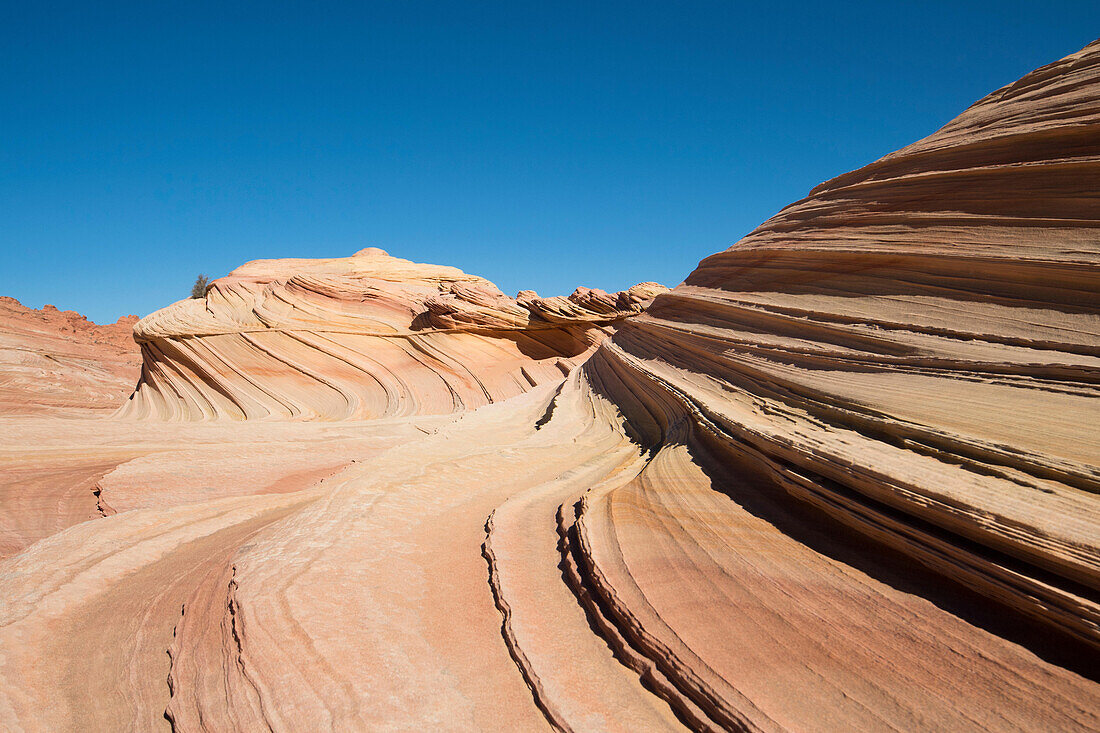 The Second Wave at Coyote Buttes north area, part of the Paria Canyon-Vermilion Cliffs Wildlerness area.