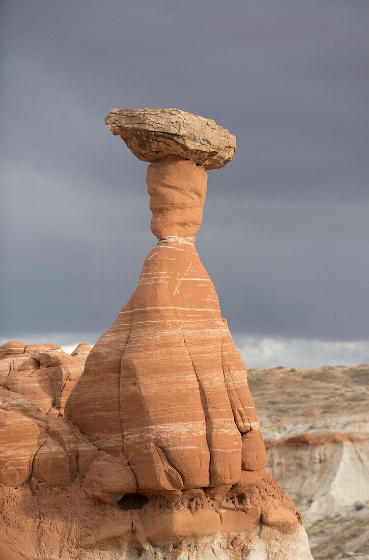 Toadstool hoodoos at Grand Staircase-Escalante National Monument in Utah.