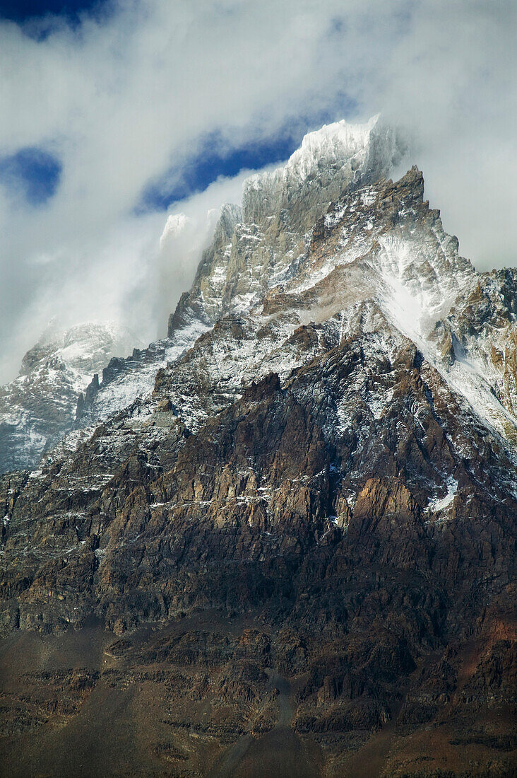 Cerro Paine Grande peaks, Torres del Paine National Park, Chile.; Cerro Paine Grande, Torres del Paine National Park, Patagonia, Chile.