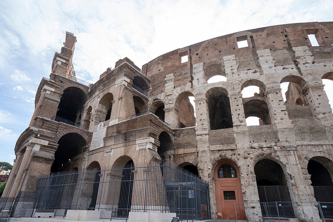 Colosseum Amphitheater (Colosseo); Rome, Italy