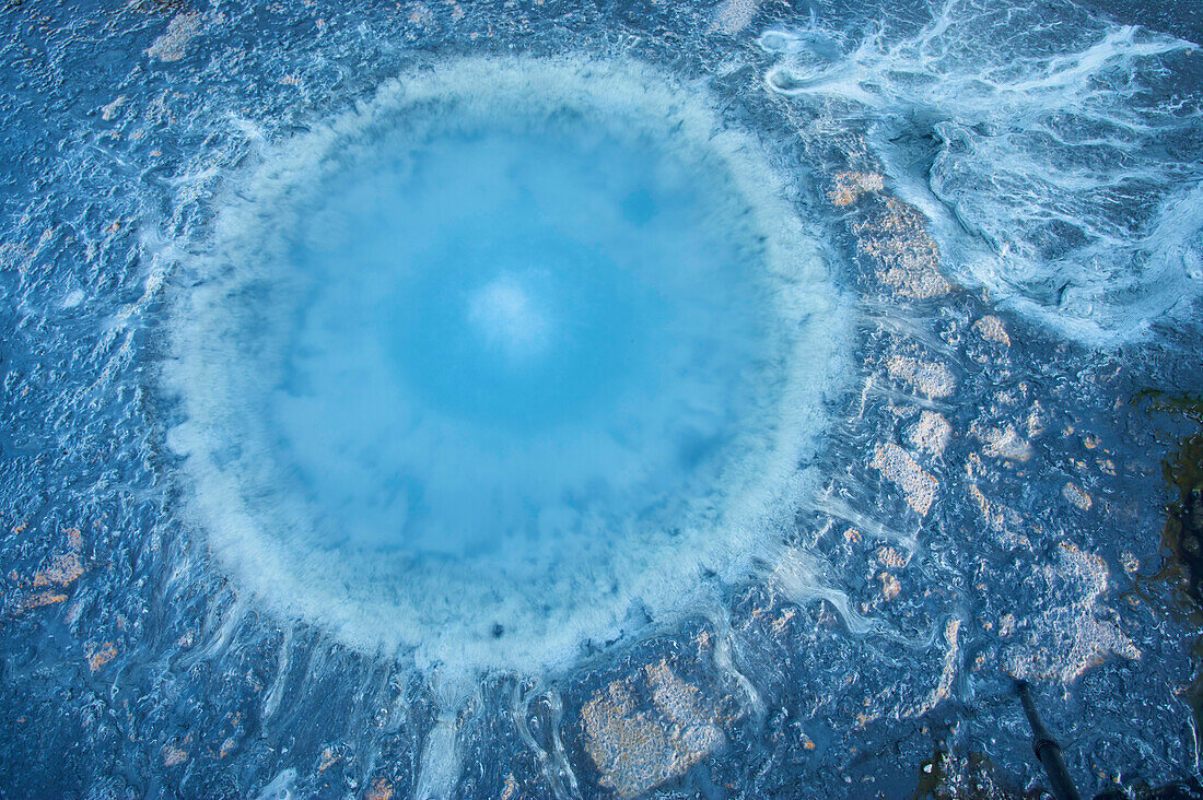 Thermal vent in the Uzon caldera, Kronotsky Nature Reserve, Russia; Kronotsky Zapovednik, Kamchatka, Russia