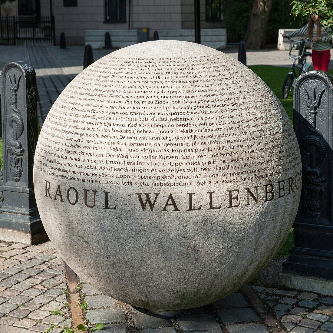 Memorial To Raoul Wallenberg; Stockholm Sweden