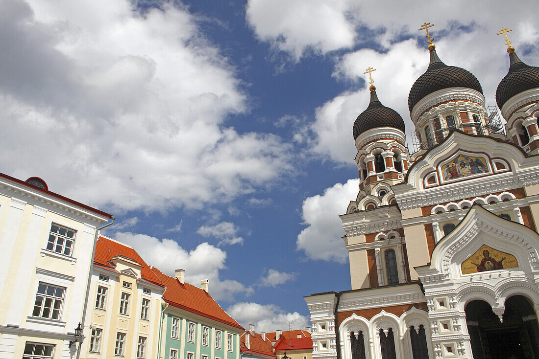 Alexander-Newski-Kathedrale auf dem Toompea-Hügel; Tallinn Estland