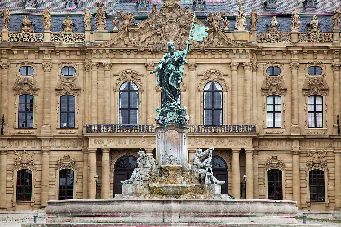 Würzburger Residenz; Würzburg Bayern Deutschland