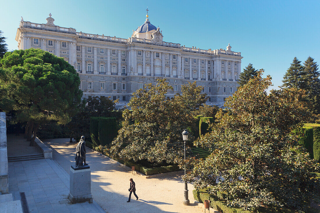 Der Königspalast; Madrid Spanien