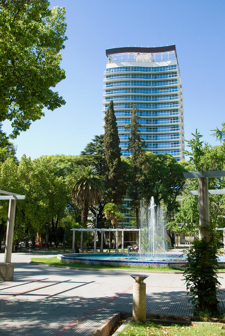 Plaza Italia; Mendoza Argentinien