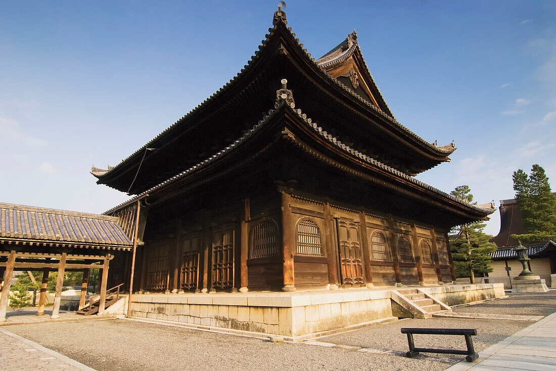 Japanischer Zen-Tempel; Kyoto, Japan