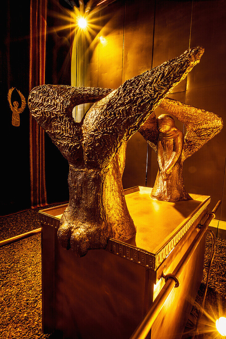 Replica Of The Gold Cherubim On The Ark Of The Covenant; Timna Park Arabah Israel