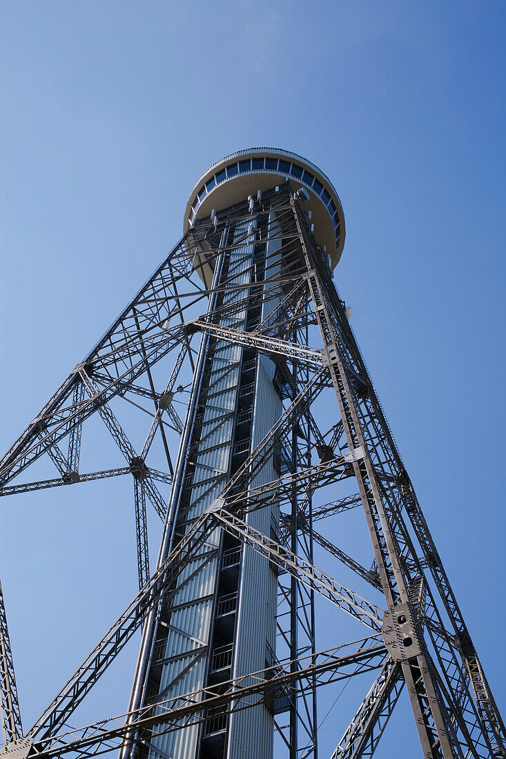 Observation Tower At La Cite De L'energie Tower Theme Park; Trois Rivieres Quebec Canada