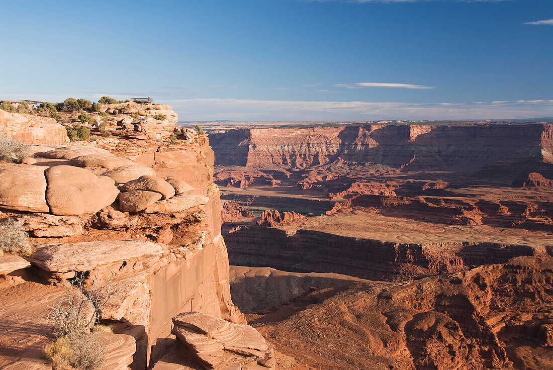 Utah, Dead Horse Point State Park, Canyon Overlook.