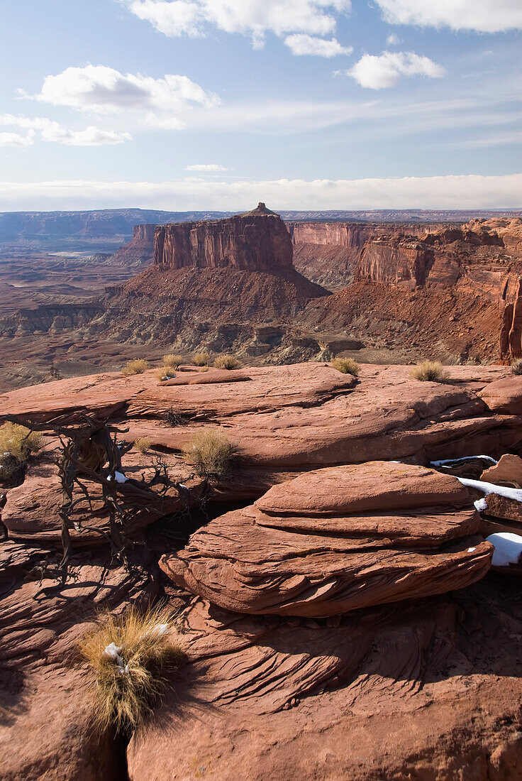 Utah, Canyonlands National Park, Holeman Spring Canyon Aussichtspunkt