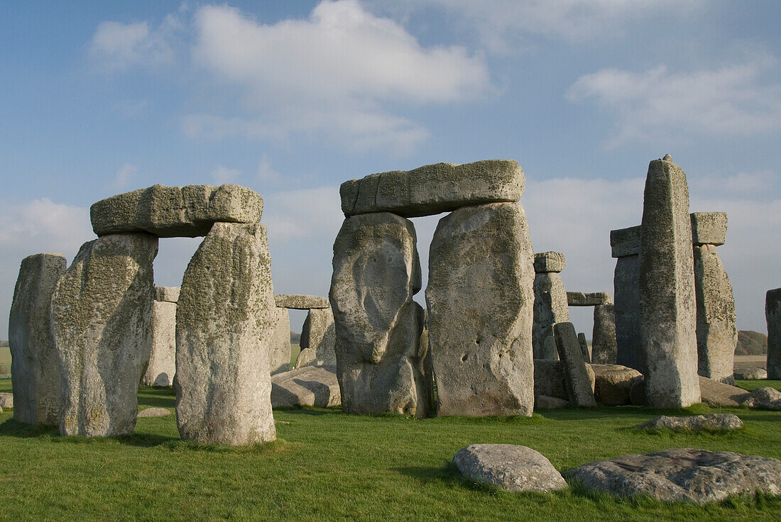 United Kingdom, England, The infamous Stonehenge structures.