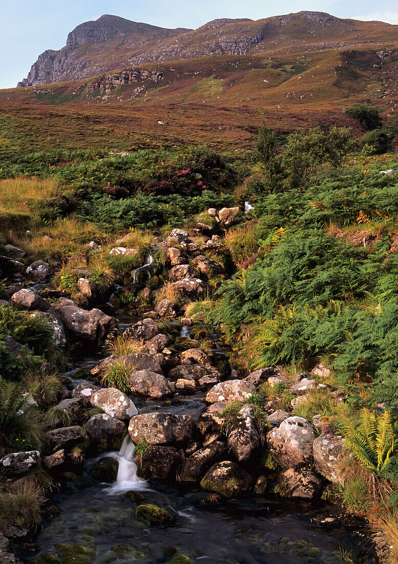 Ben Mor Coigach From The South Side Near Ullapool In Northwest Scotland; Scotland