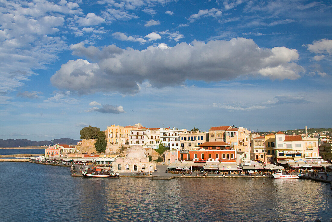 Greece, Crete, 16th Century Venetian Harbor.
