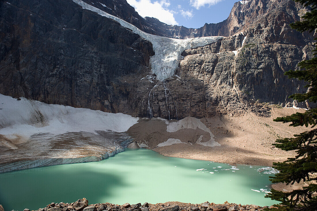 Angel Glacier; Alberta Canada