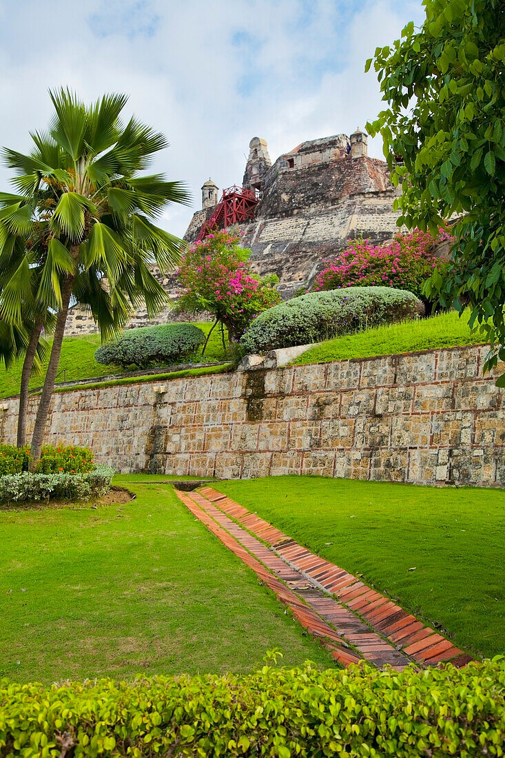 Castillo San Felipe De Barajas; Cartagena Colombia