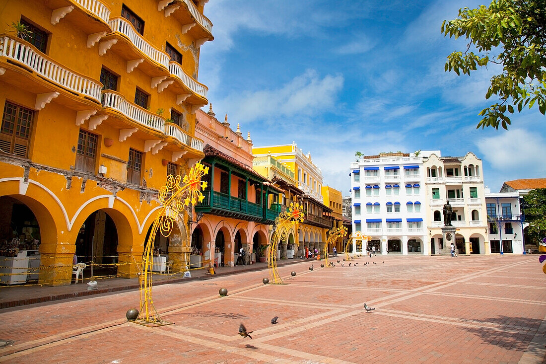 Coach Square (Plaza De Los Coches); Cartagena Colombia