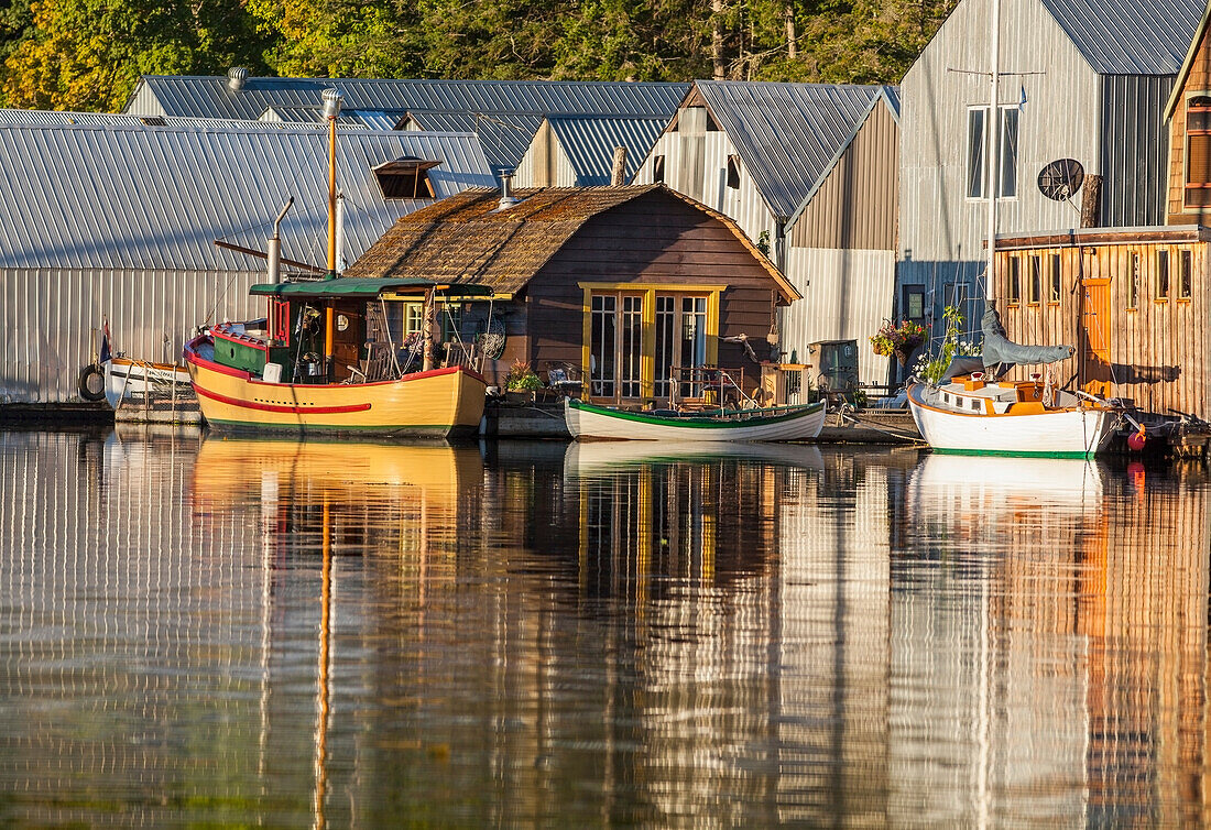 The Marine Neighbourhood Of Genoa Bay On Vancouver Island; British Columbia Canada