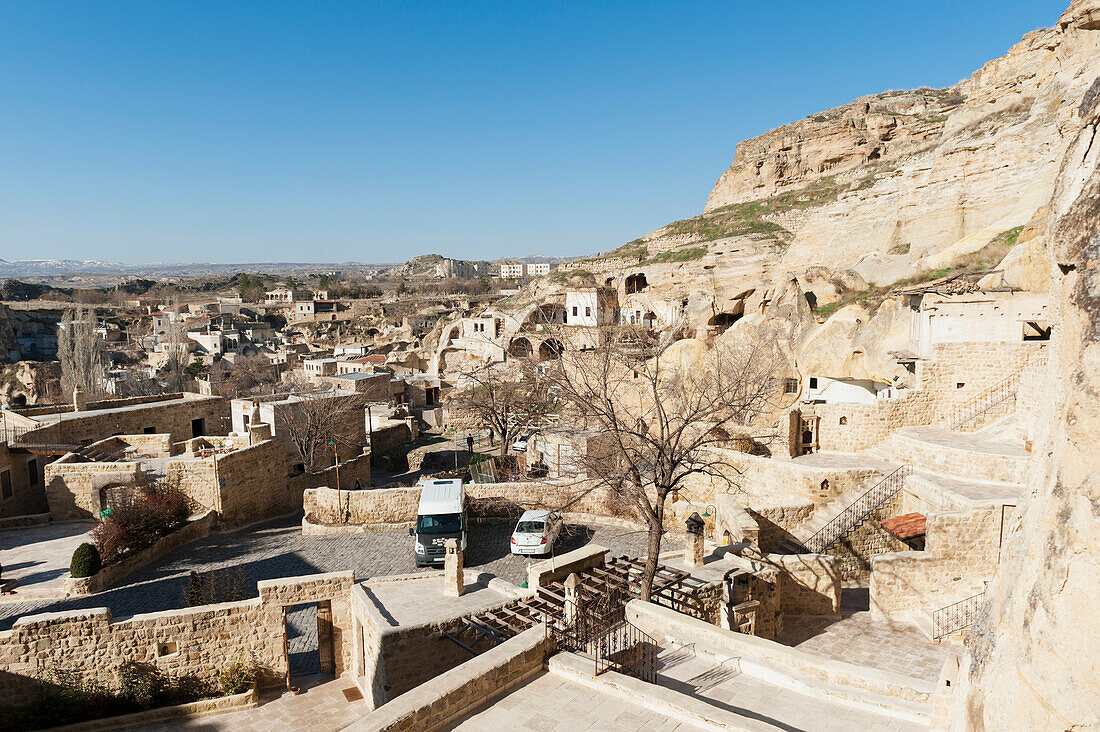 The City Of Urgup And A Blue Sky; Urgup Nevsehir Turkey