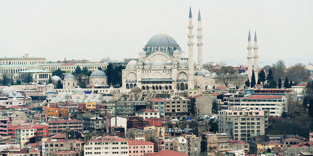 Blick vom Galata-Turm; Istanbul Türkei