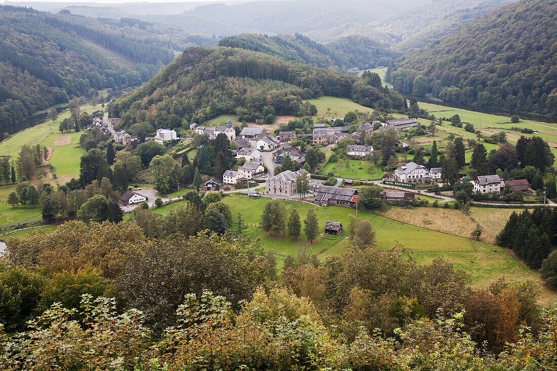 View Of Frahan; Frahan Rochehaut Belgium