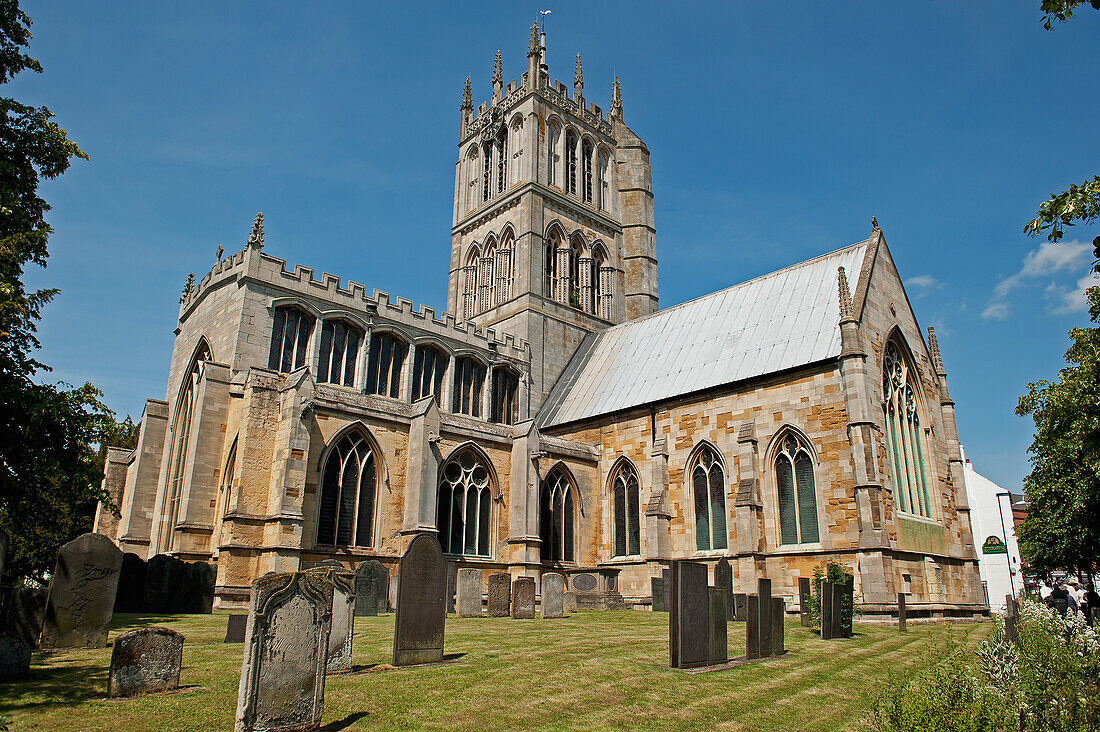 St. Mary's Church; Melton Mowbray England