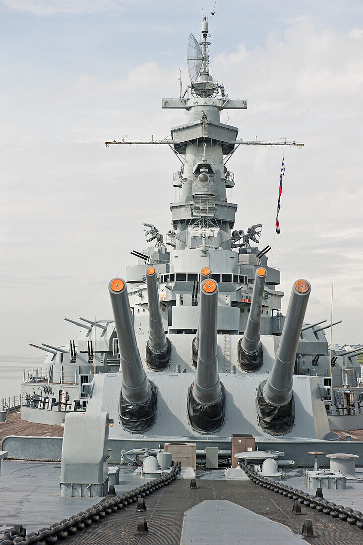 USA, Alabama, Mobile, Navy ship