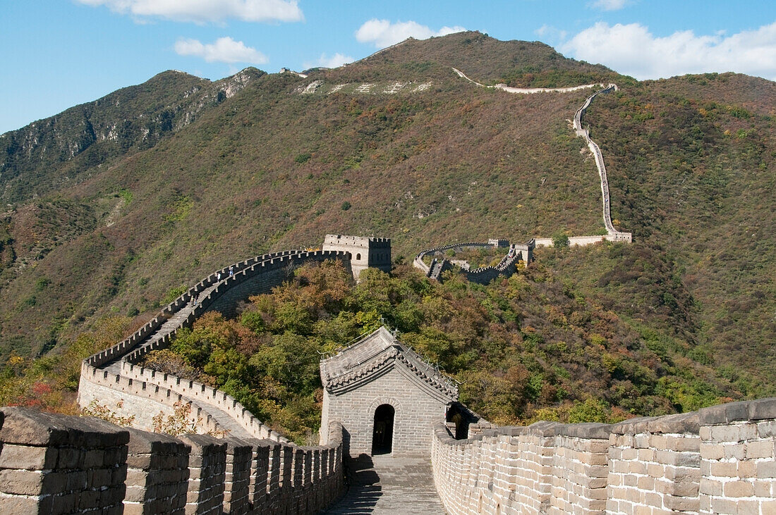 China, Beijing, Mutianyu section of Great Wall of China