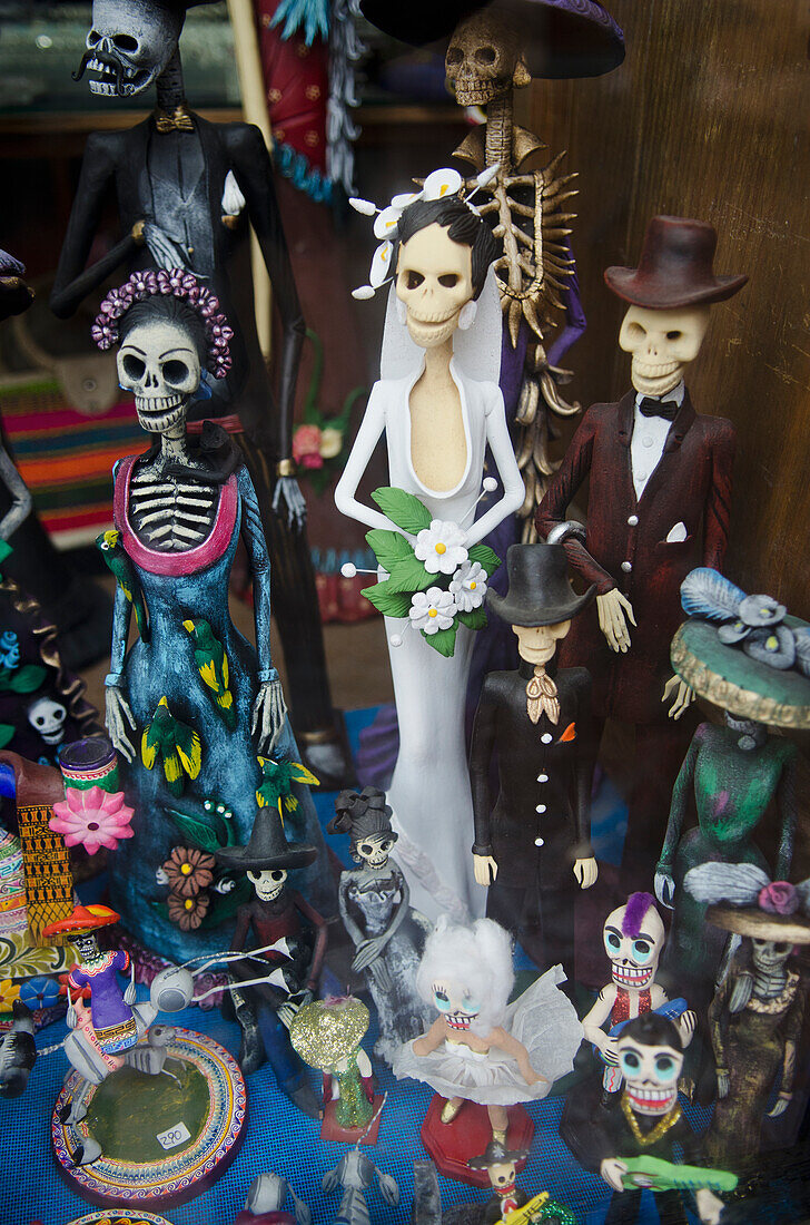 Souvenirs für den Tag der Toten; Guanajuato, Guanajuato, Mexiko
