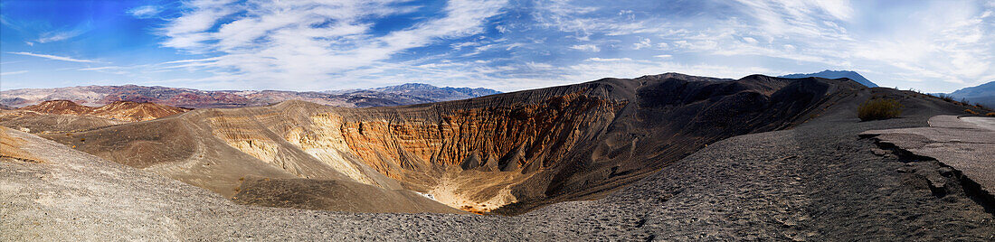 United States of America, Ubehebe crater in Death Valley National Park; California
