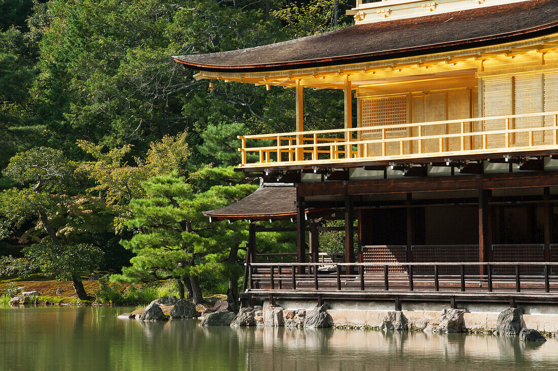 Goldener Tempel, Shogun Ashikaga Yoshimitsu; Kyoto, Japan