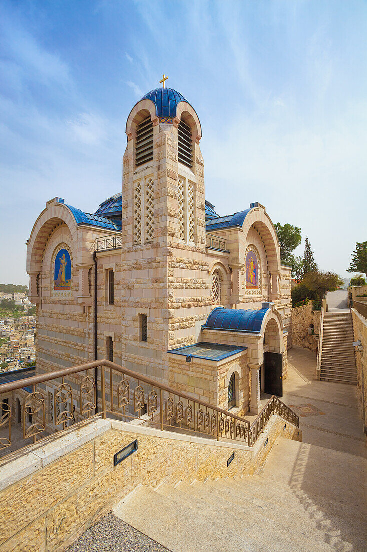 Israel, Blick auf die Kirche St. Peter; Gallicantu