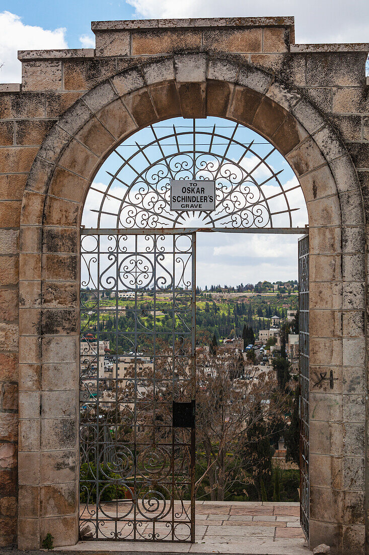 Israel, Oskar Schindler burial place; Jerusalem