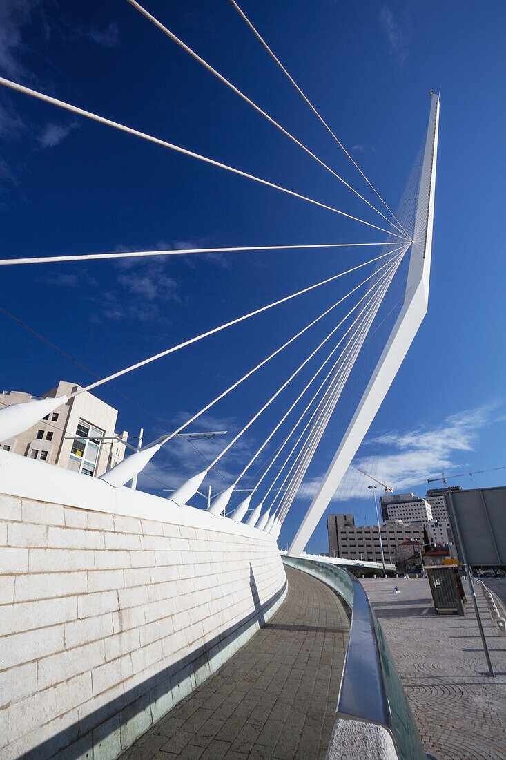 Israel, Suspension Bridge; Jerusalem