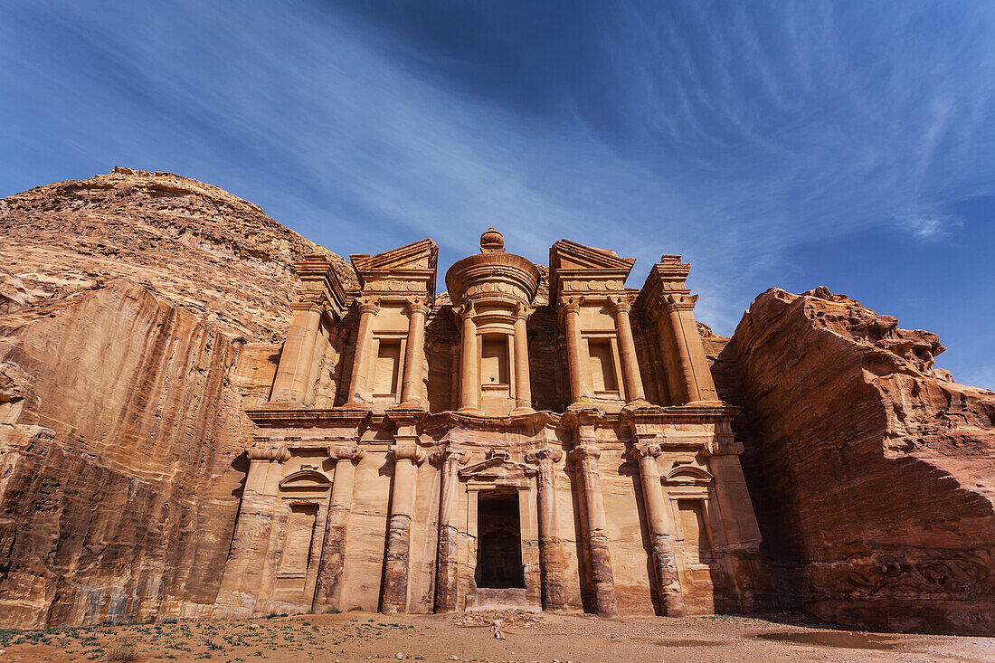 Jordan, Al Deir monastery; Petra