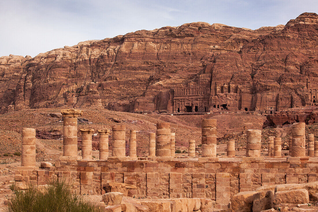 Jordanien, Alte Ruinen; Petra