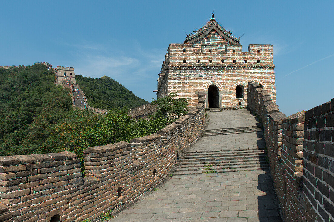 Die Große Mauer von China; Peking, China