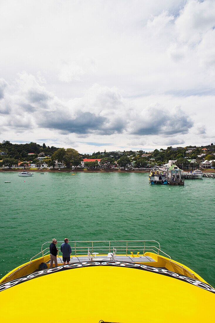 A Boat Cruise From Paihia To Russell; New Zealand