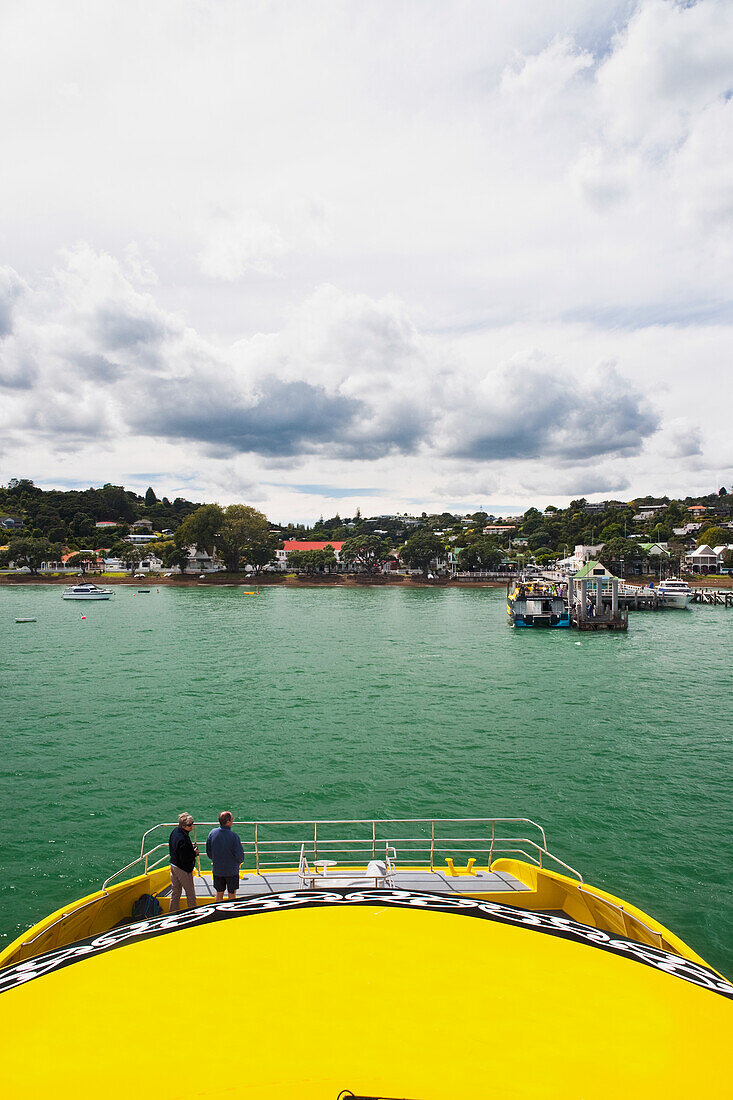 Eine Bootsfahrt von Paihia nach Russell; Neuseeland