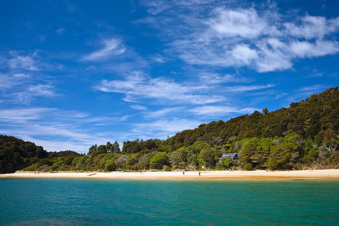 Anchorage Is A Stunning Beach In The Middle Of The New Zealand's Abel Tasman National Park; Abel Tasman, New Zealand