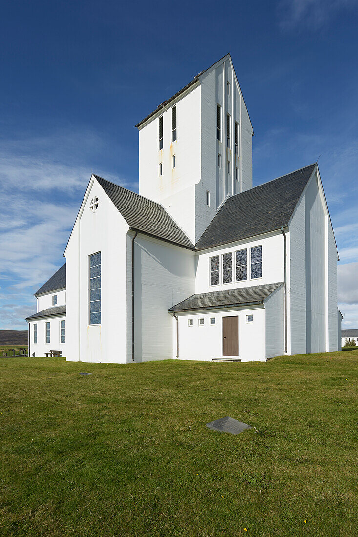Skalholt Neue Kathedrale; Biskupstungur, Selfloss, Arnessysla, Island