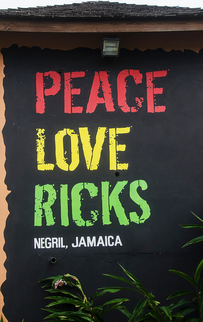 Famous Rick's Bar; Negril, Jamaica